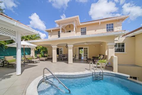 Tara Barbados 4 Bedroom Holiday Rental Villa Pool Deck and Swimming Pool